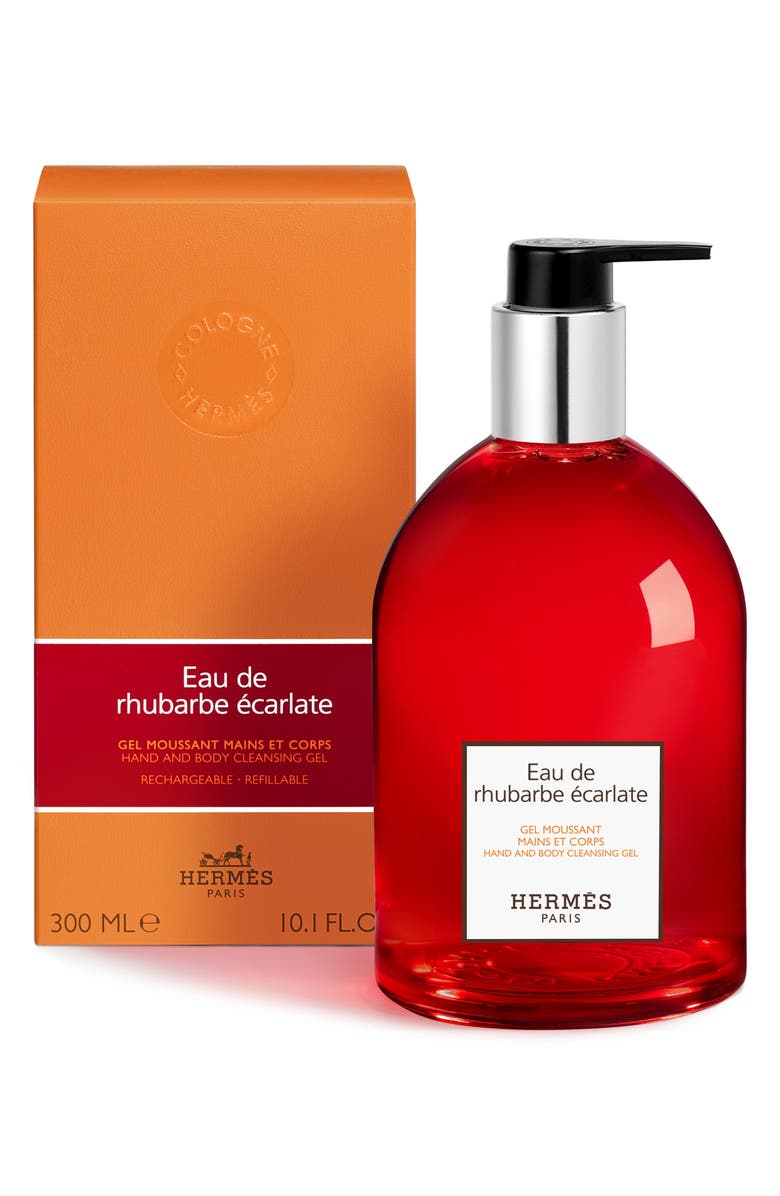 Hermès Eau de rhubarbe écarlate - Hand & Body Cleansing Gel, Alternate, color,