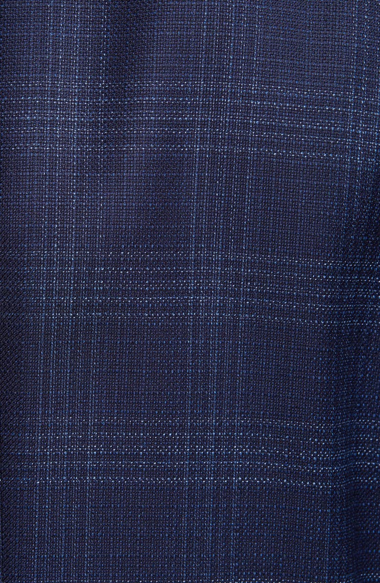 Ted Baker London Karl Trim Fit Plaid Wool Travel Sport Coat, Alternate, color, 