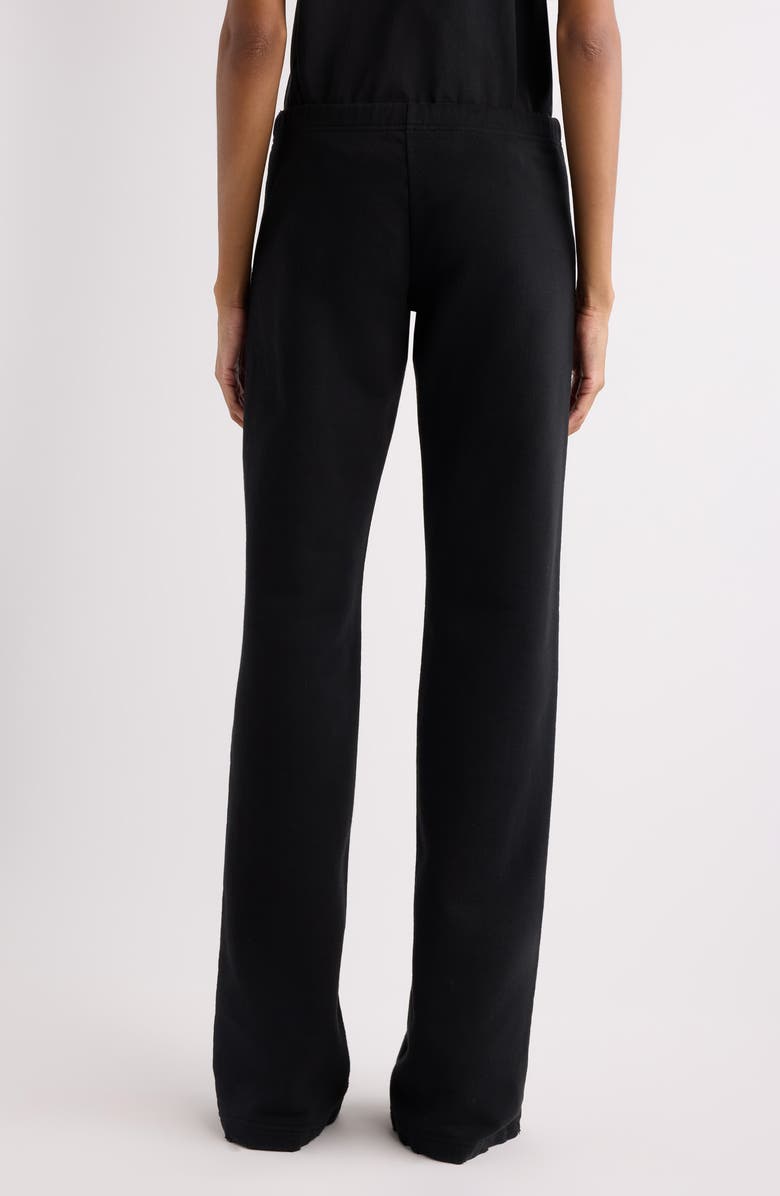 Balenciaga Sacré Coeur Low Rise Sweatpants, Alternate, color, 1000 Black