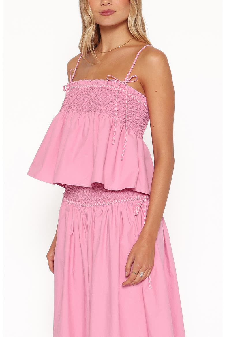 Mireille Babydoll Top, Alternate, color, PINK
