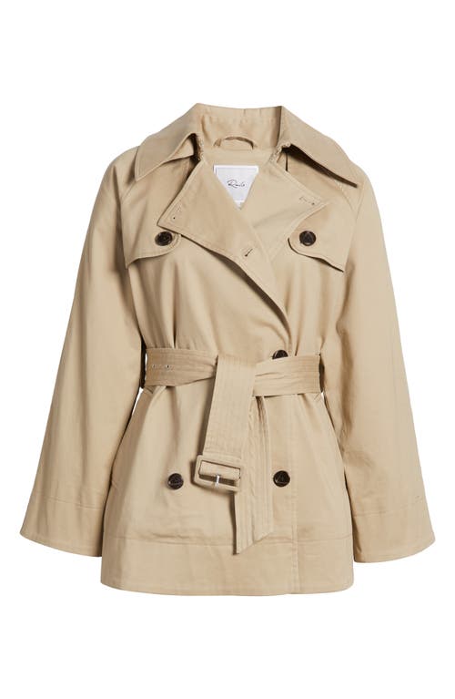 Rails Lucien Trench Coat In Taupe