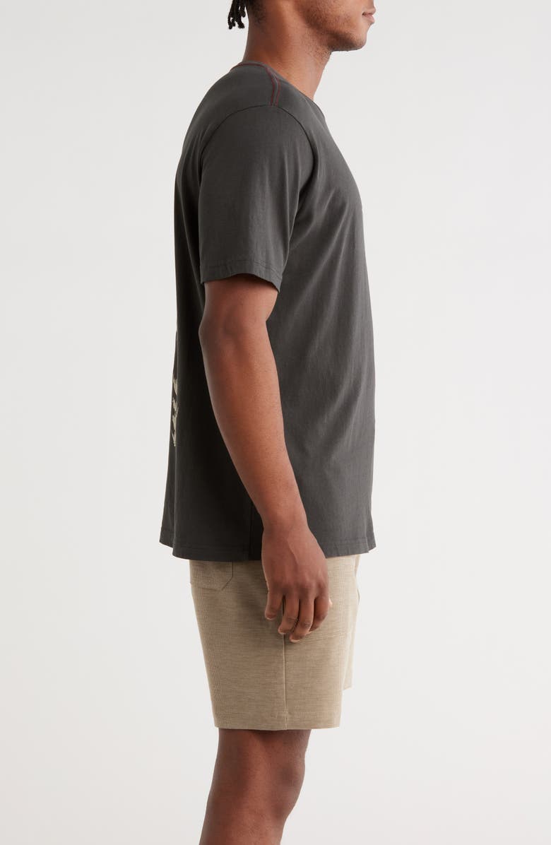 RVCA Crossed Palms Graphic T-Shirt, Alternate, color, Pirate Black