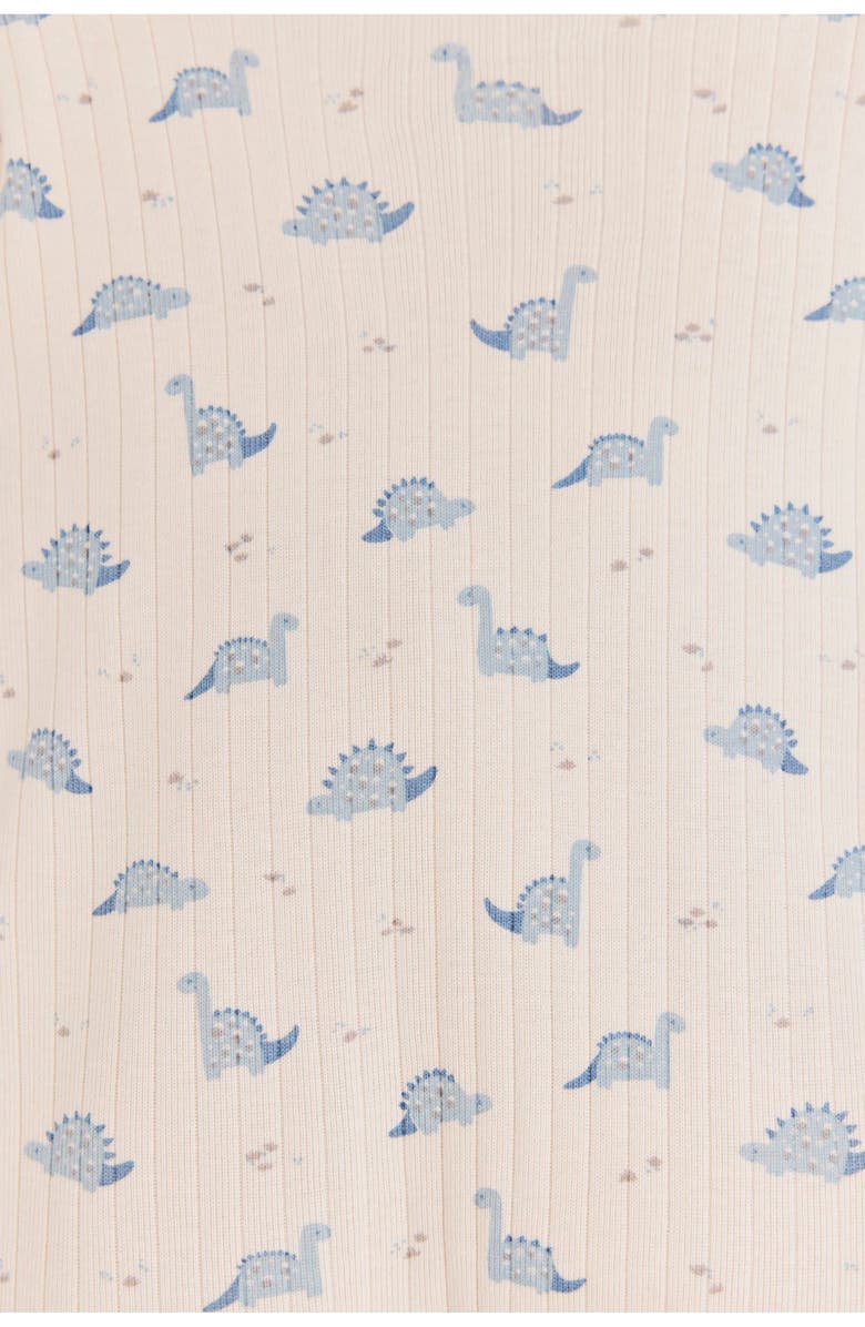 Babycottons Dinomyte Front-Snap Footie for Infant, Alternate, color, Full-Print