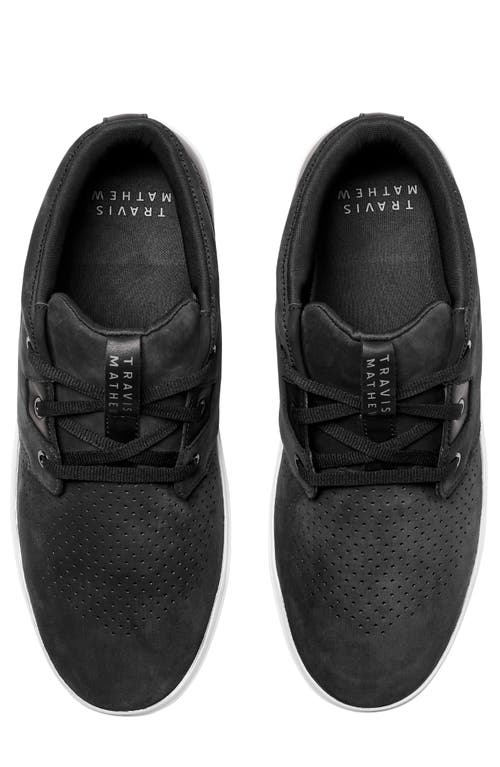 Travismathew The Modern Chukka Sneaker In Black
