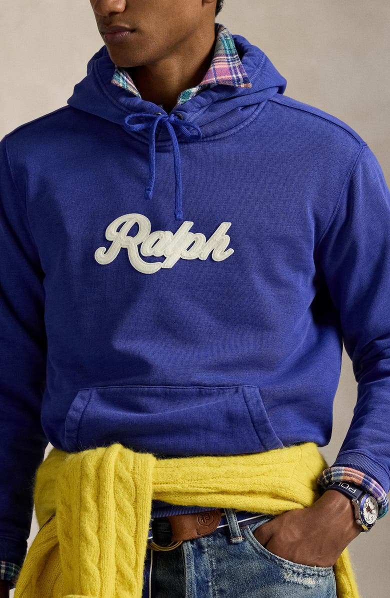 Polo Ralph Lauren THE RALPH LOGO HOODIE, Alternate, color, Graphic Royal