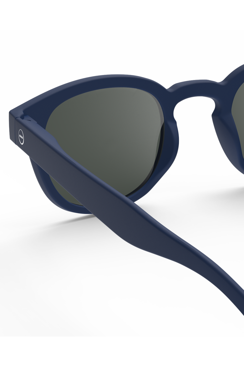 #C 47mm Square Sunglasses, Alternate, color, Navy Blue