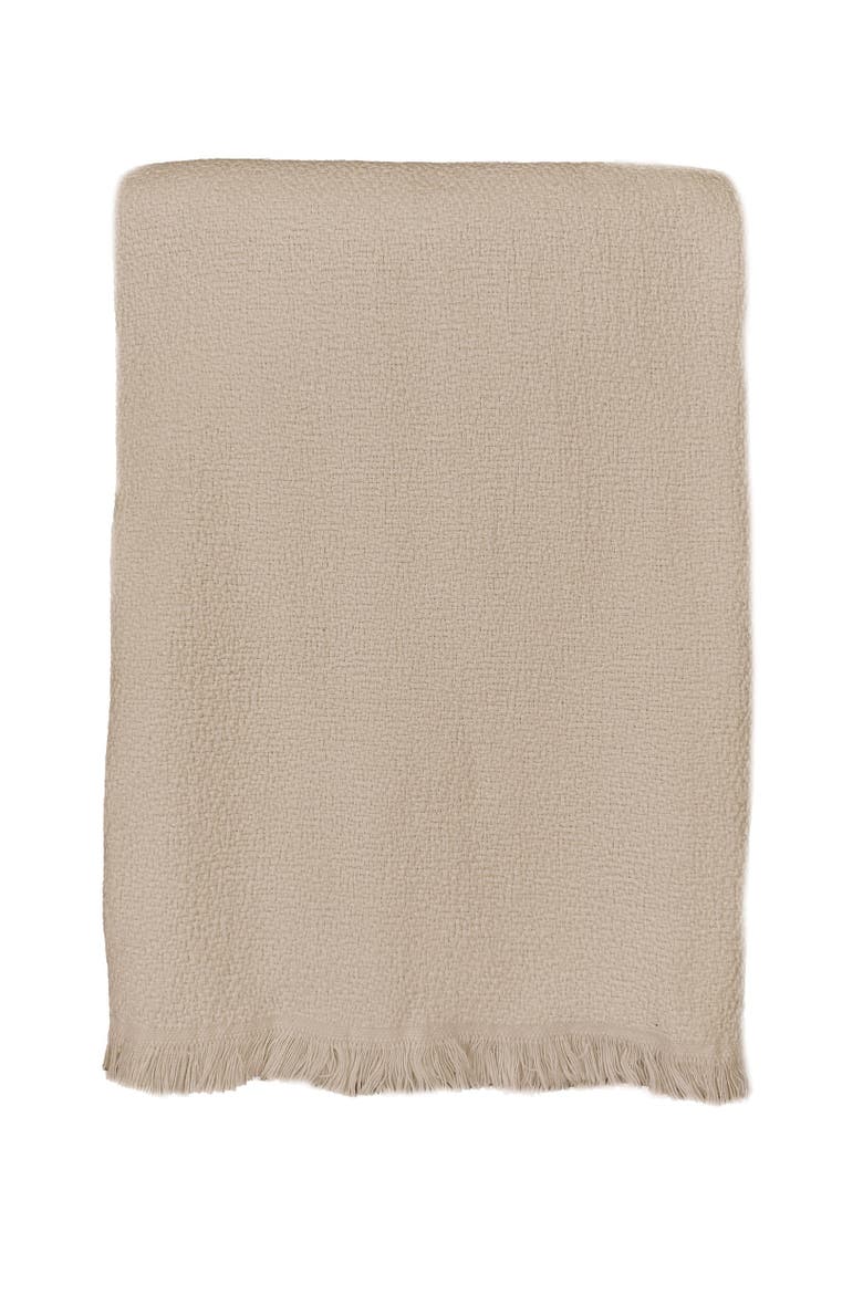 Blissful Throw, Alternate, color, Bright White