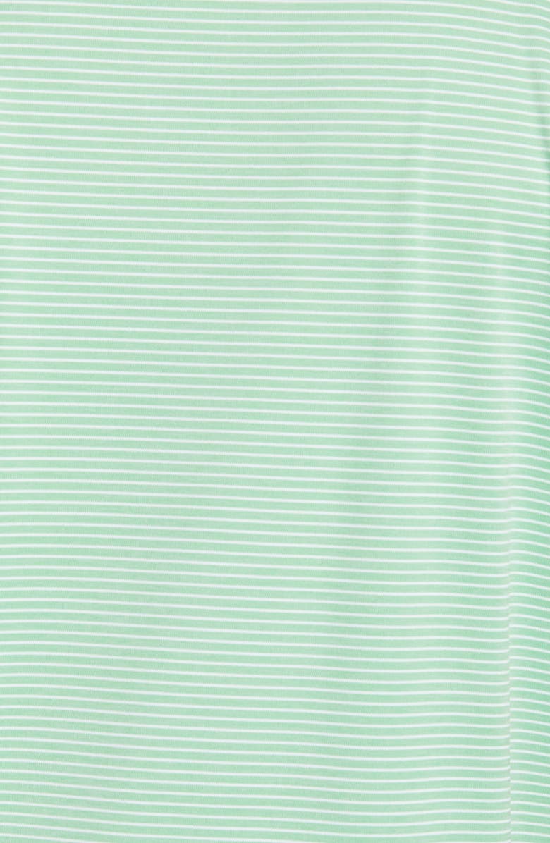 Peter Millar Featherweight Mélange Stripe Short Sleeve Polo, Alternate, color, 
