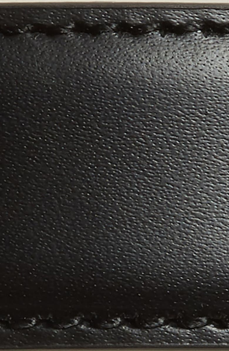 Dolce&Gabbana Barocco Leather Belt, Alternate, color, 