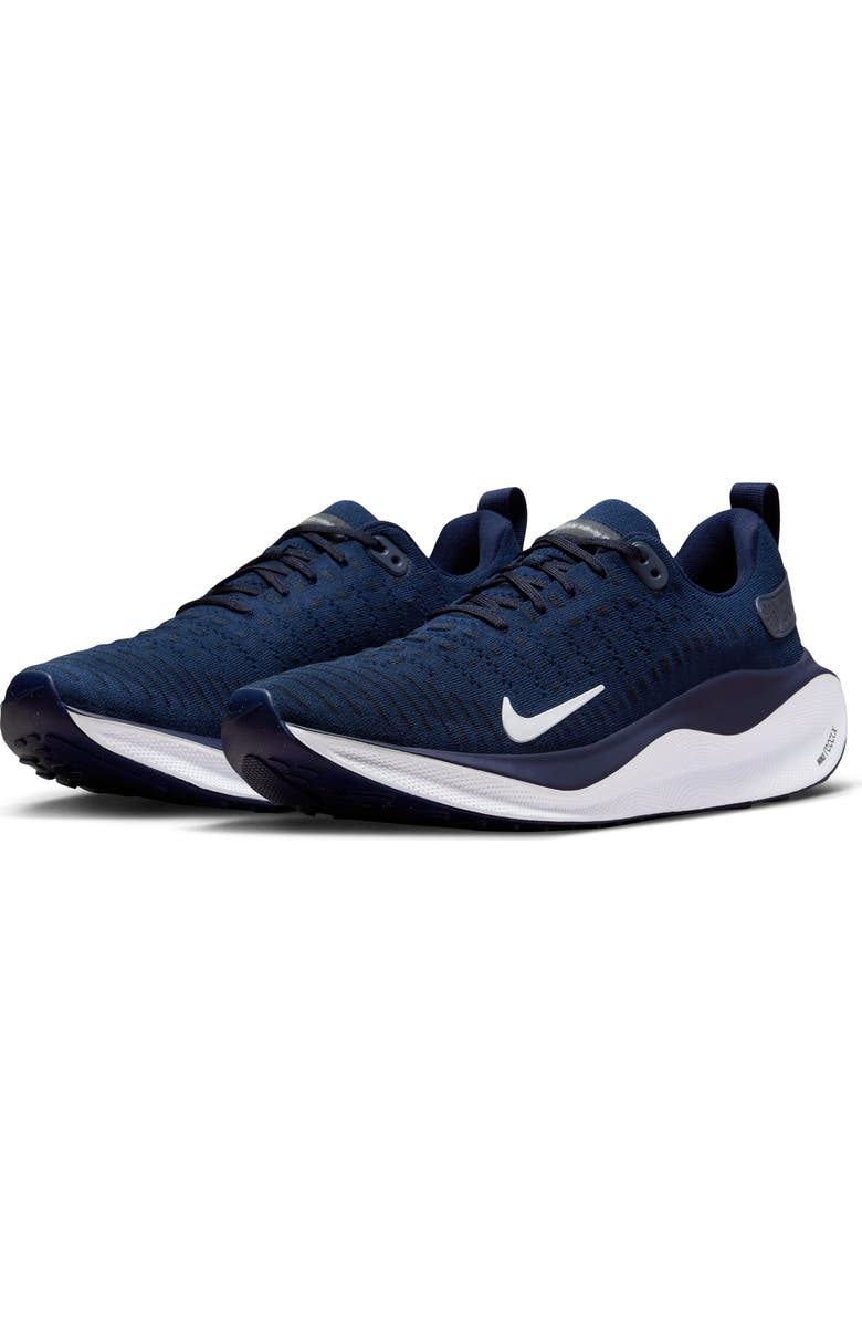 Nike InfinityRN 4 Running Shoe, Main, color, College Navy/ Platinum Tint