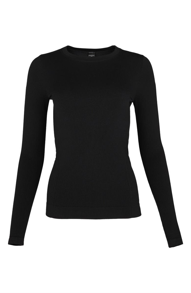 Sweaty Betty Glisten Seamless Long Sleeve Top, Alternate, color, 