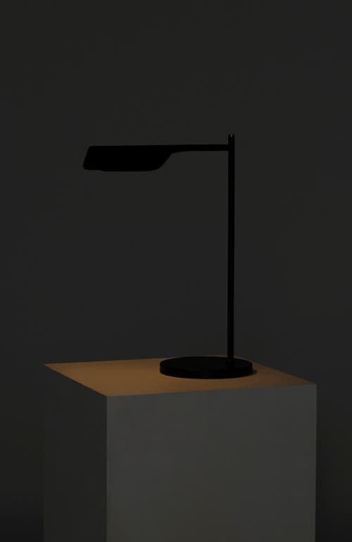 Brightech Leaf 16" Industrial Led Task Desk Lamp With Wireless Charging Pad, 3-way Dimming