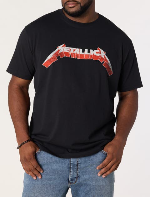 Big & Tall Metallica Graphic Tee