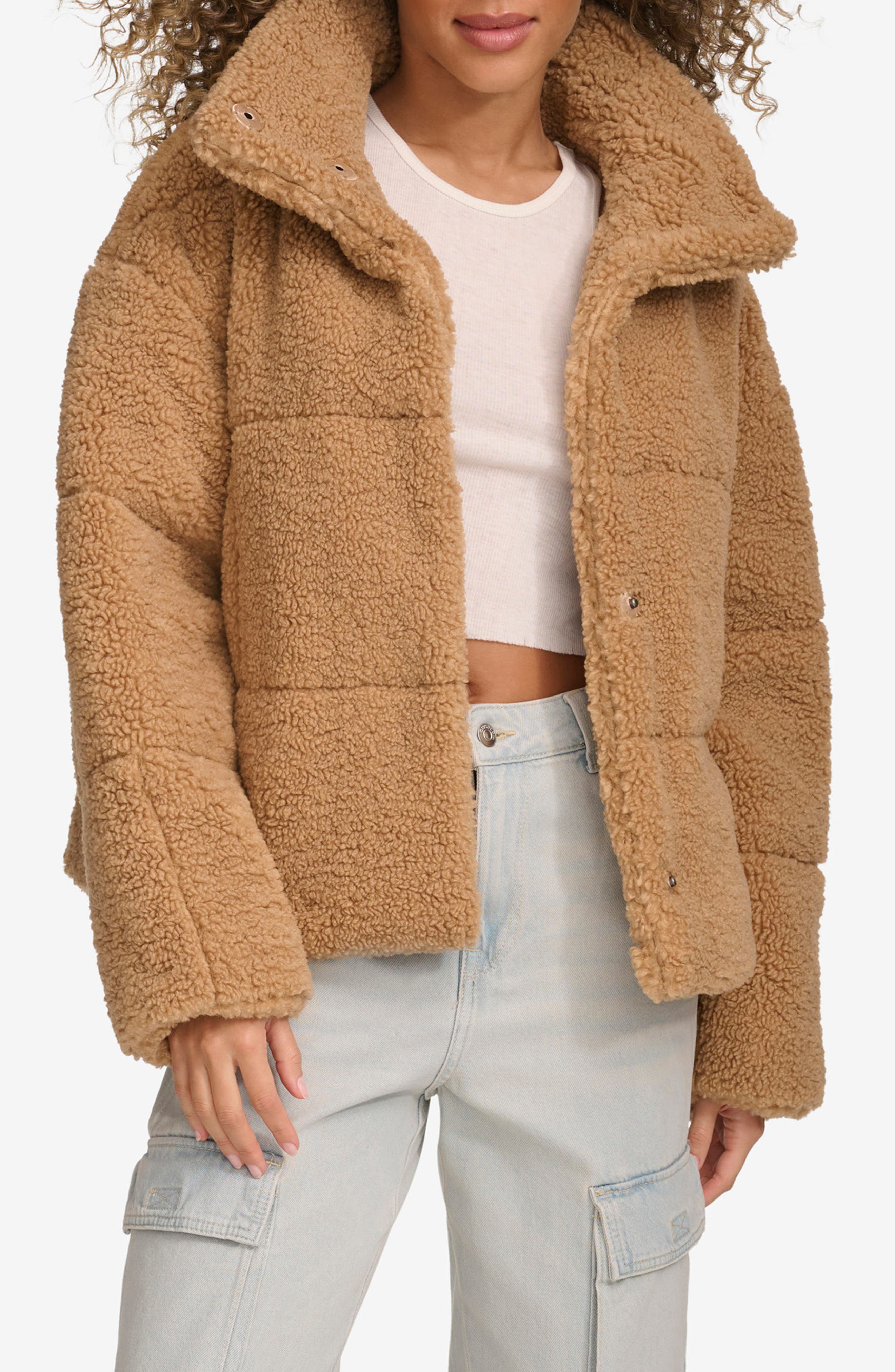 sherpa coat nordstrom