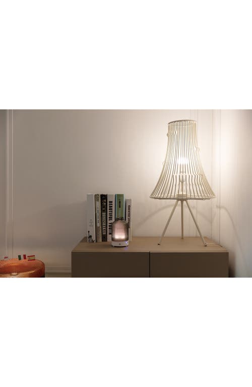 Serene House Fountain Glass Ultrasonic Aroma Diffuser In Gray