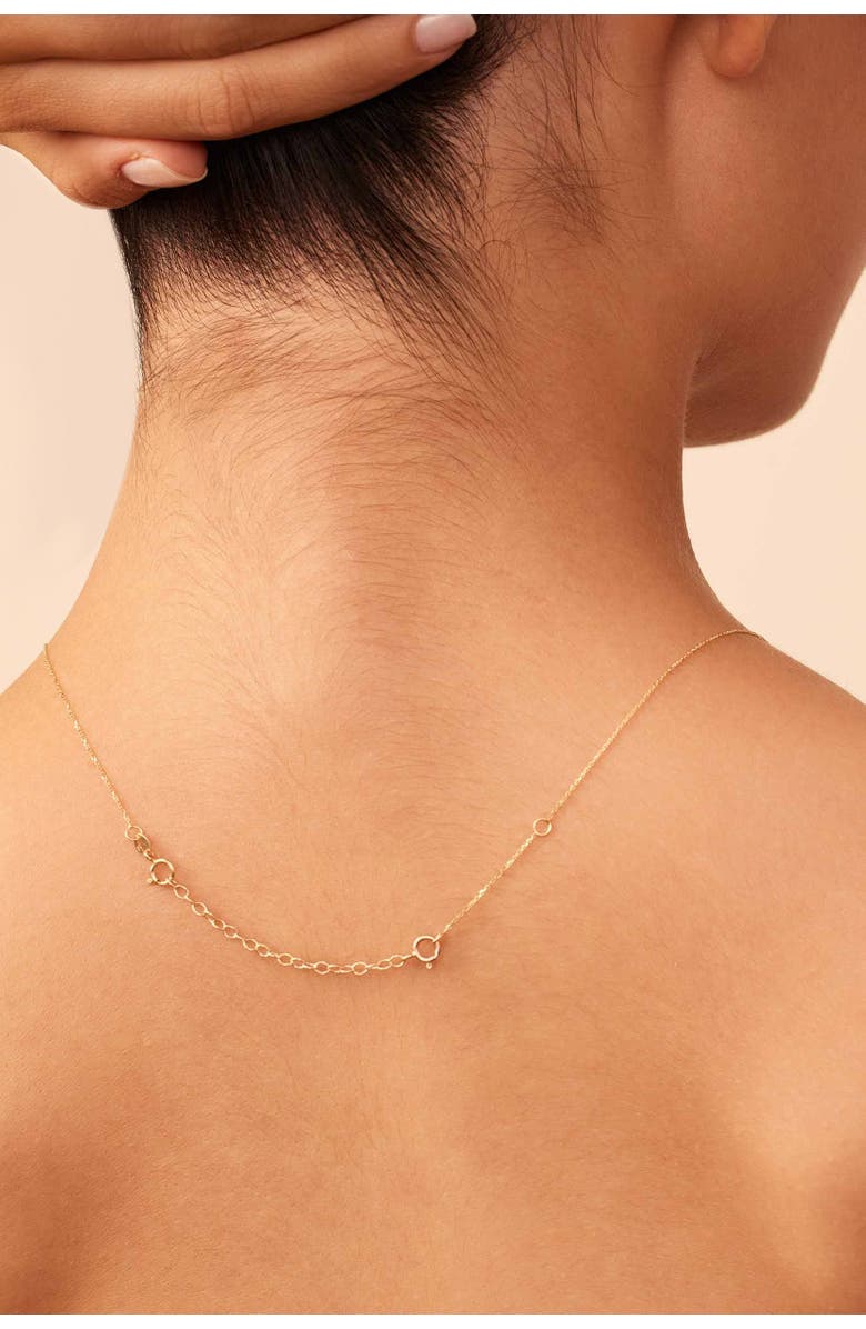Oradina 14K Gold Lengthen It Chain Extender, Alternate, color, White Gold
