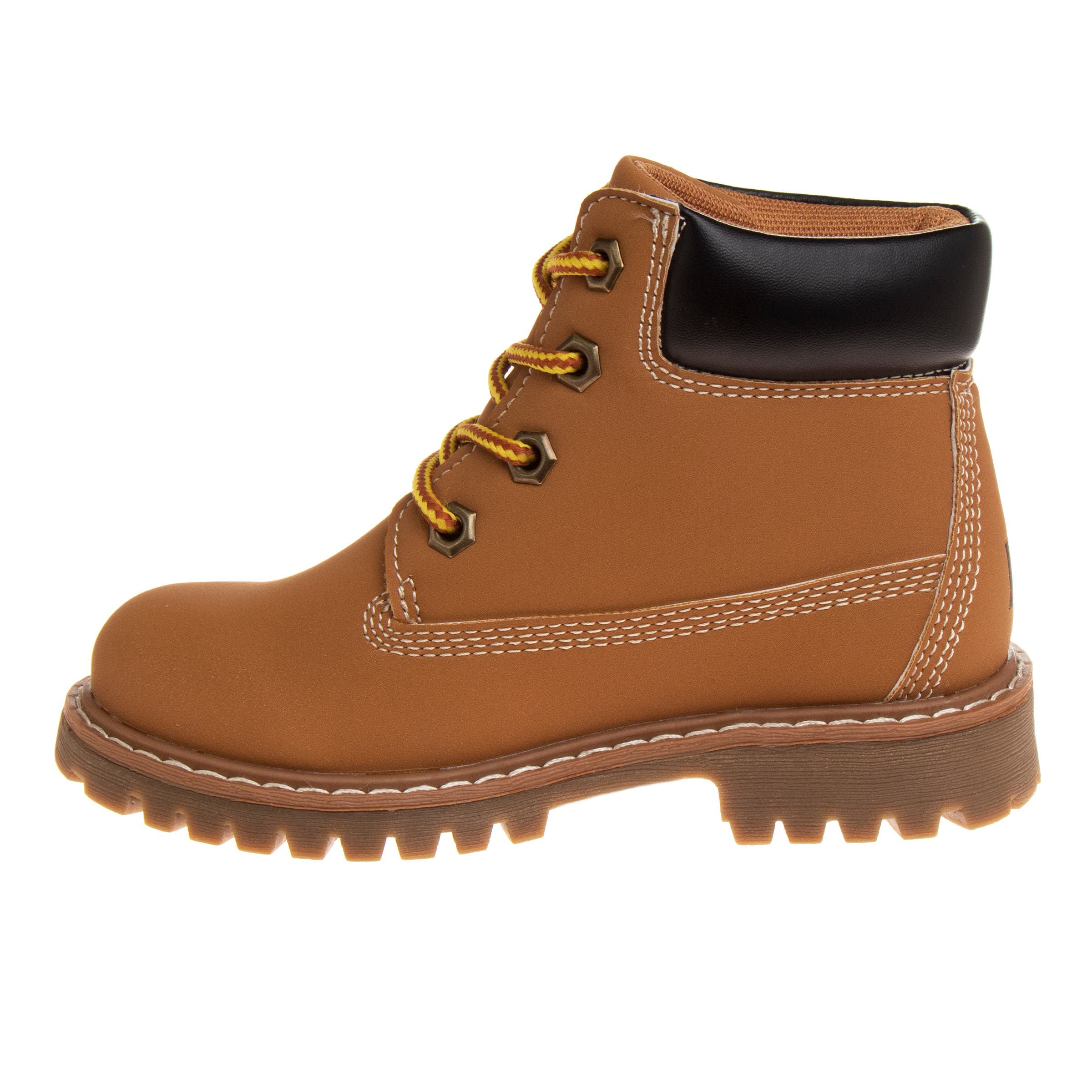 Casual Lace-Up Boots, Alternate, color, wheat