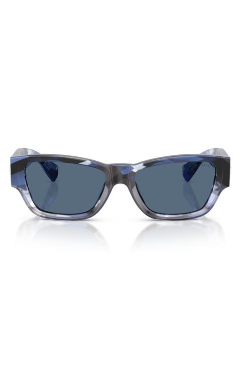 54mm Rectangular Sunglasses