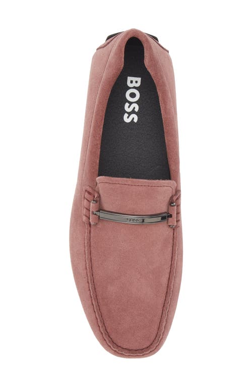 Hugo Boss Boss Noel Bit Loafer In Pink