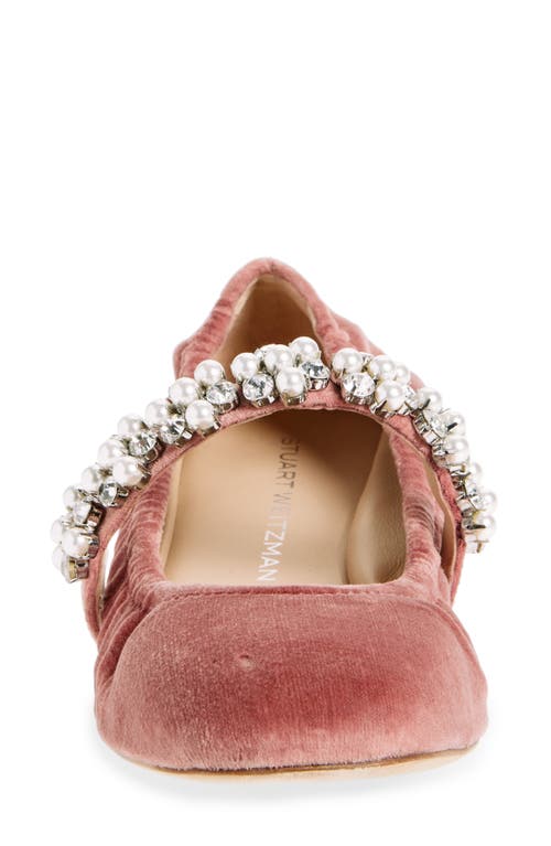Stuart Weitzman Poppy Ballet Flat In Desert Rose