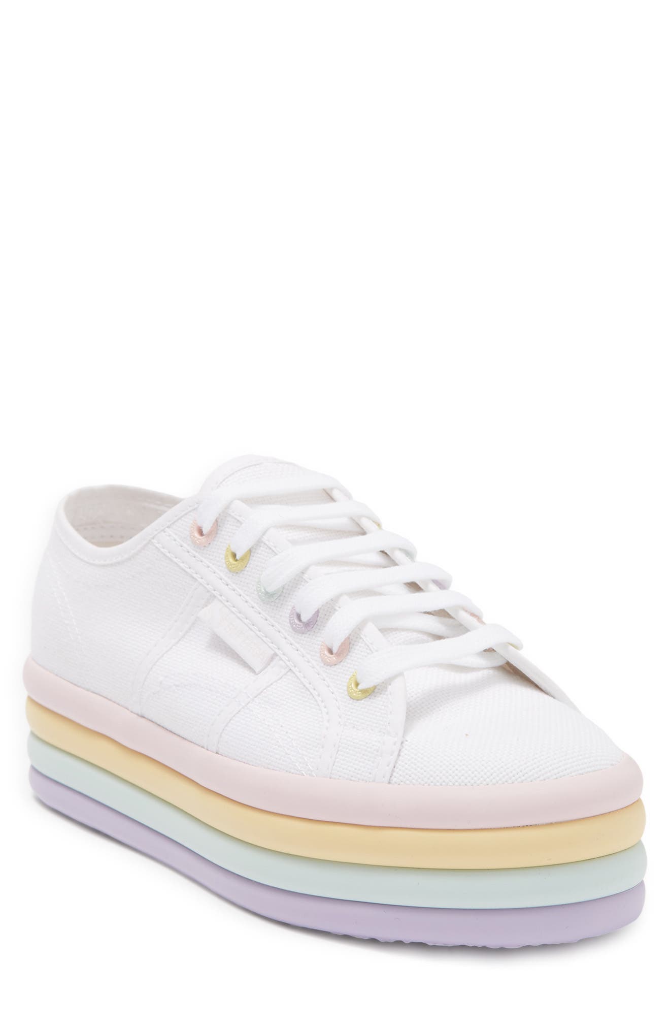Superga Candy Layered Platform Sneaker, Main, color, 