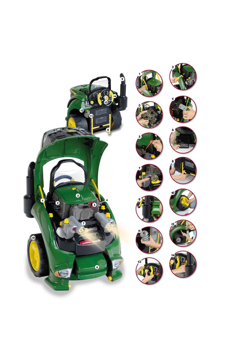 Theo Klein John Deere Engine Premium Toys For Kids Ages 3 Years & Up, Alternate, color, Multicolored
