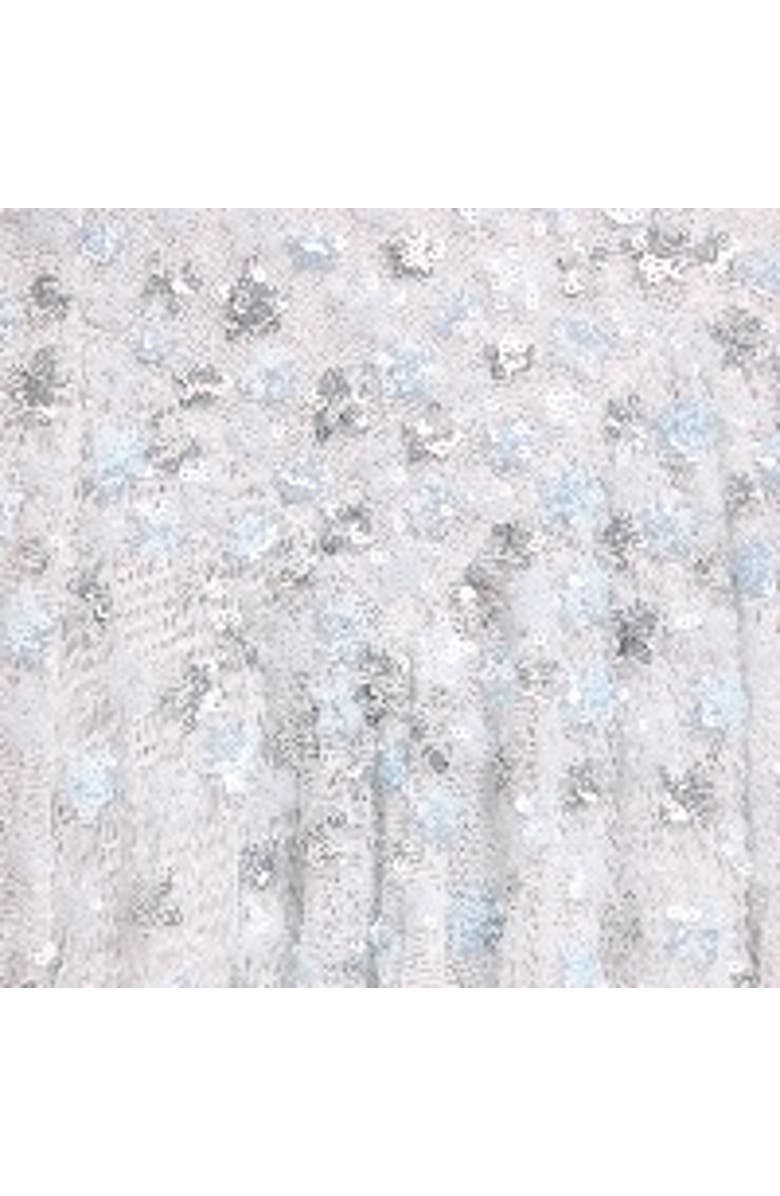 Needle & Thread Starry Nights Round Neck Gown, Alternate, color, Ice Blue