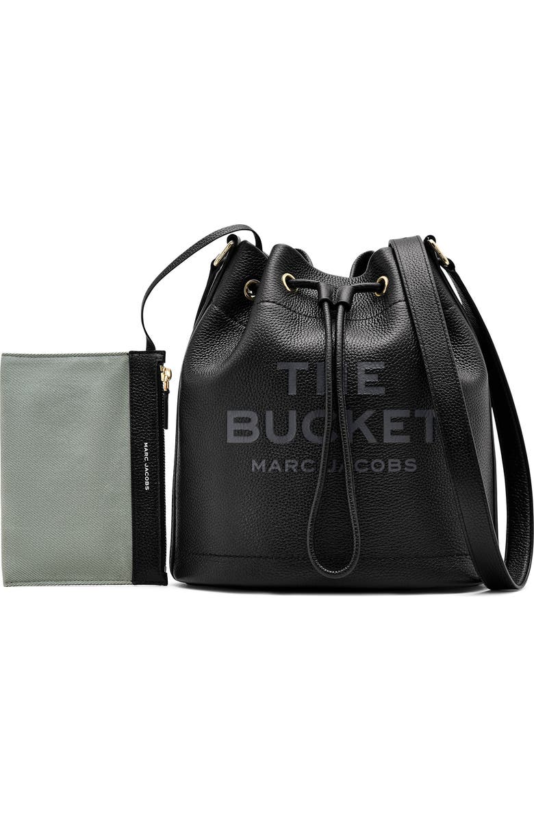 Marc Jacobs The Bucket Leather Bag, Main, color,