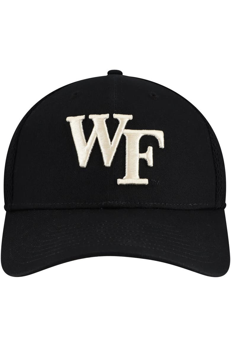 Men's Top of the World Black Wake Forest Demon Deacons Spacer Flex Hat, Alternate, color, Black