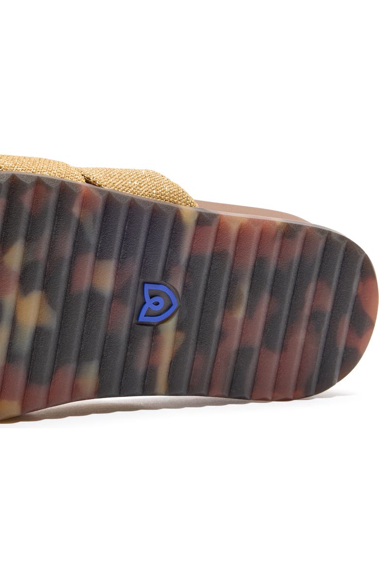 Rothy's The Twist Slide Sandal, Alternate, color, Golden Sun