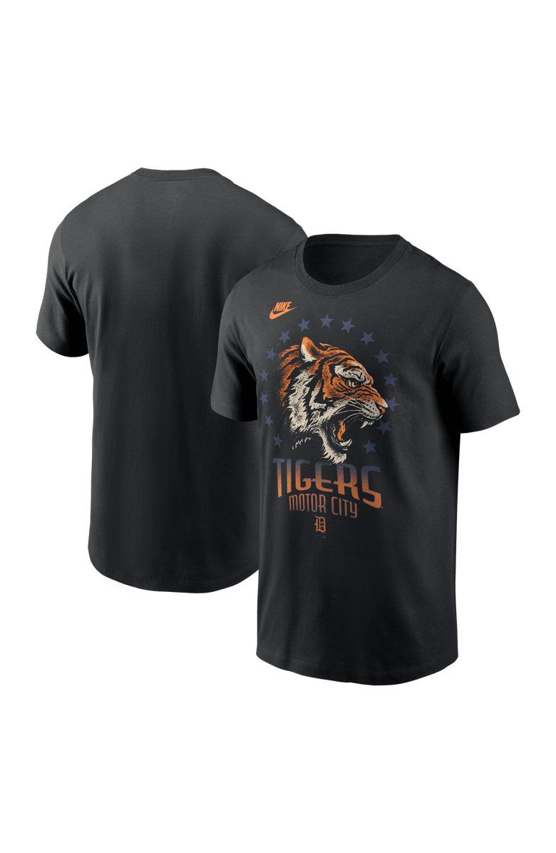 Nike Men's Nike  Black Detroit Tigers Local T-Shirt, Main, color, Black