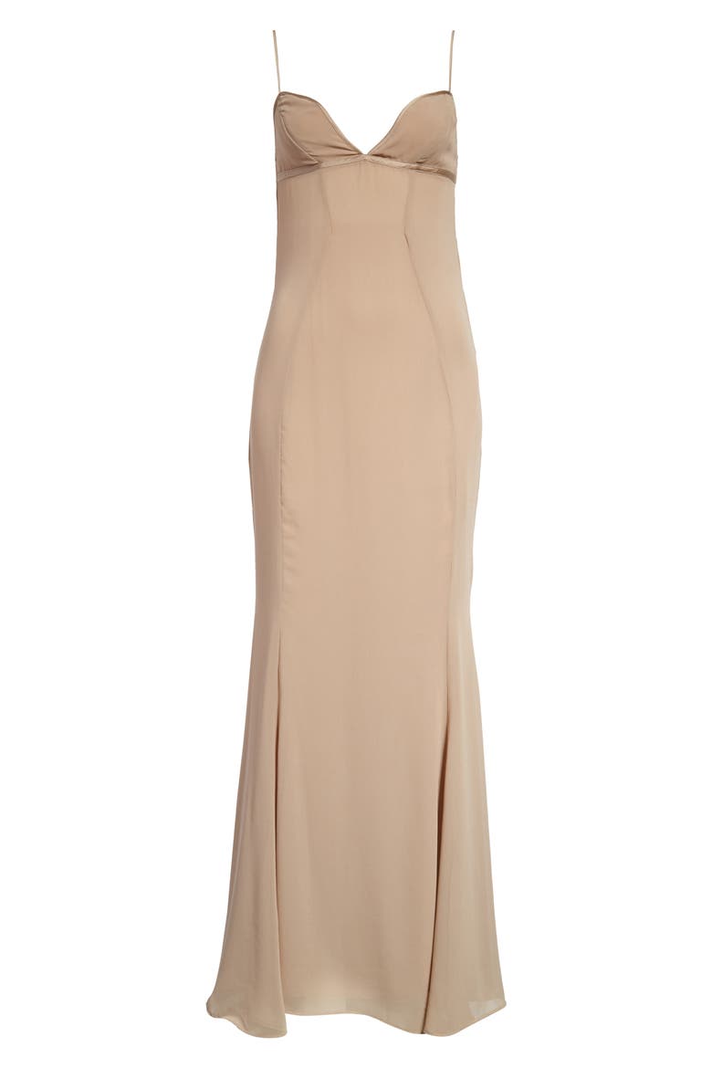 house of cb loren corset maxi dress House of CB - Loren Maxi Dress - Pink