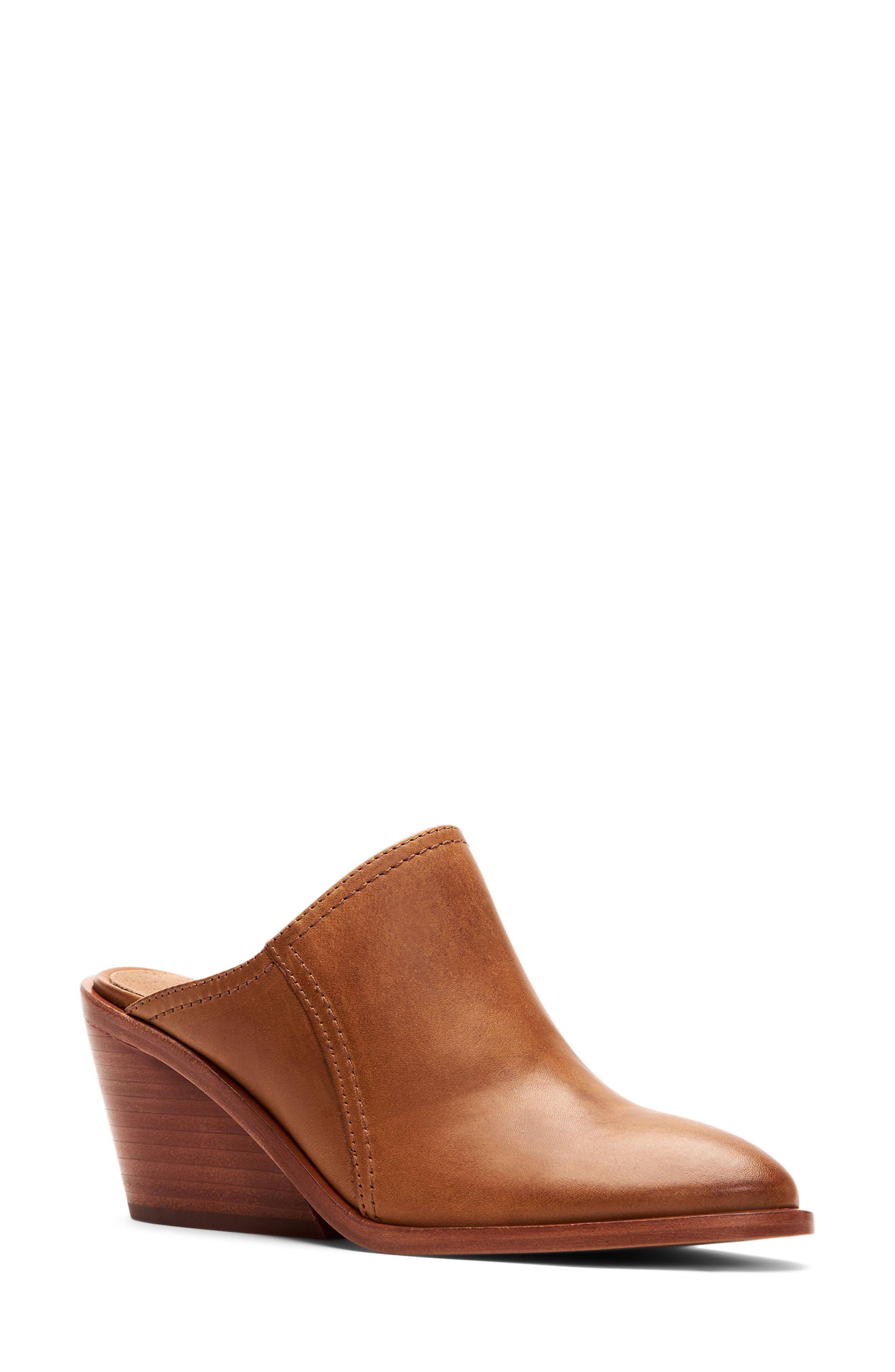Serna Mule, Main, color, TOBACCO LEATHER