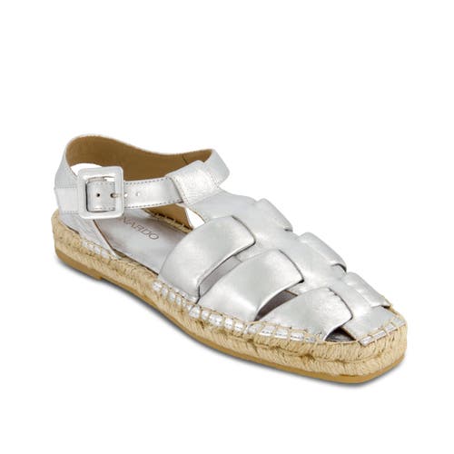 Bernardo Footwear Monri Fisherman Sandal In Silver