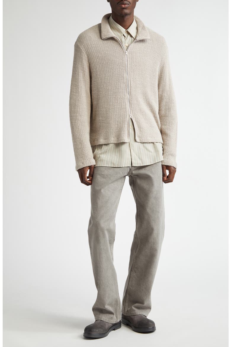 OUR LEGACY Shrunken Zip Cardigan (Men) | Nordstrom