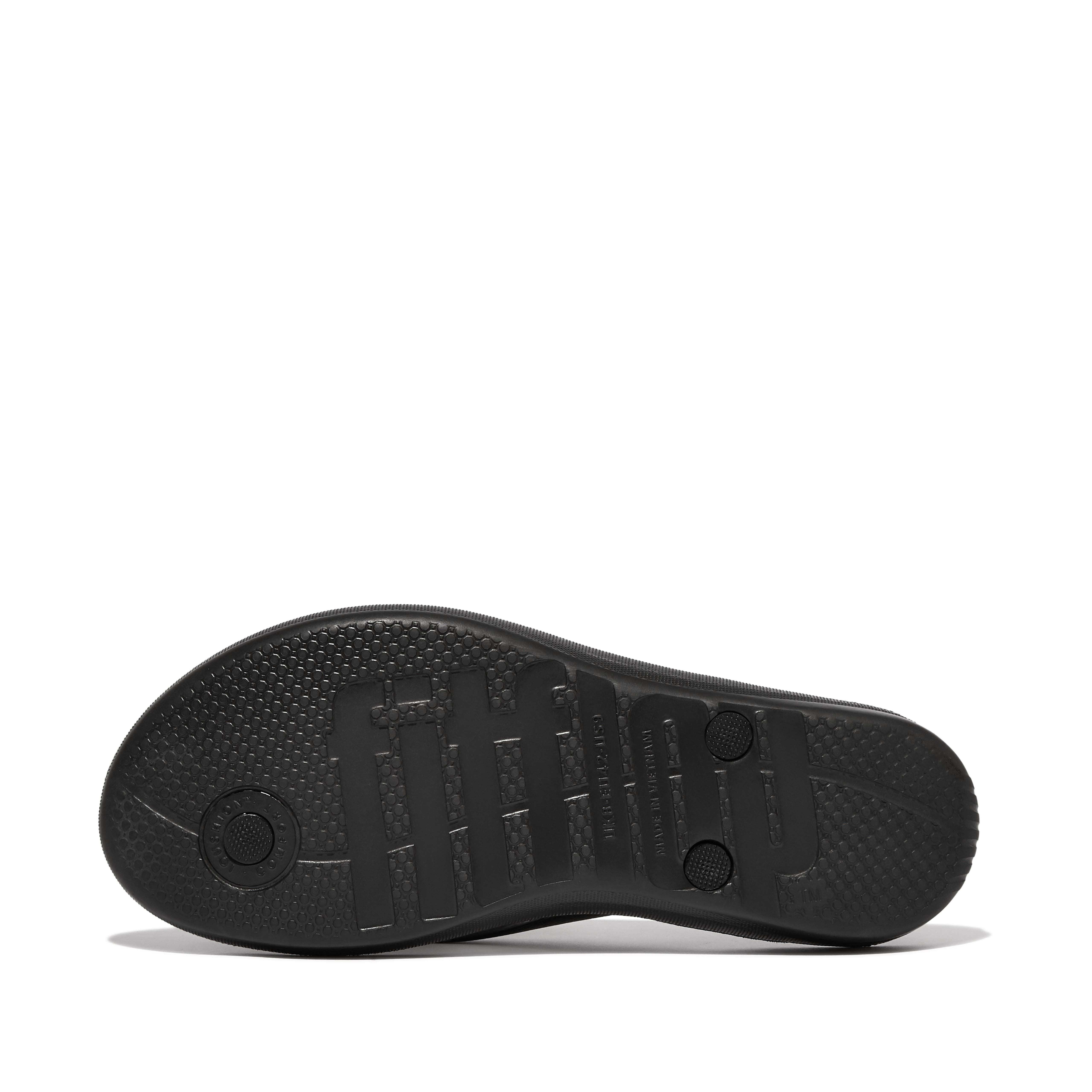 FitFlop Iqushion ergonomic flip-flops, Alternate, color, Black