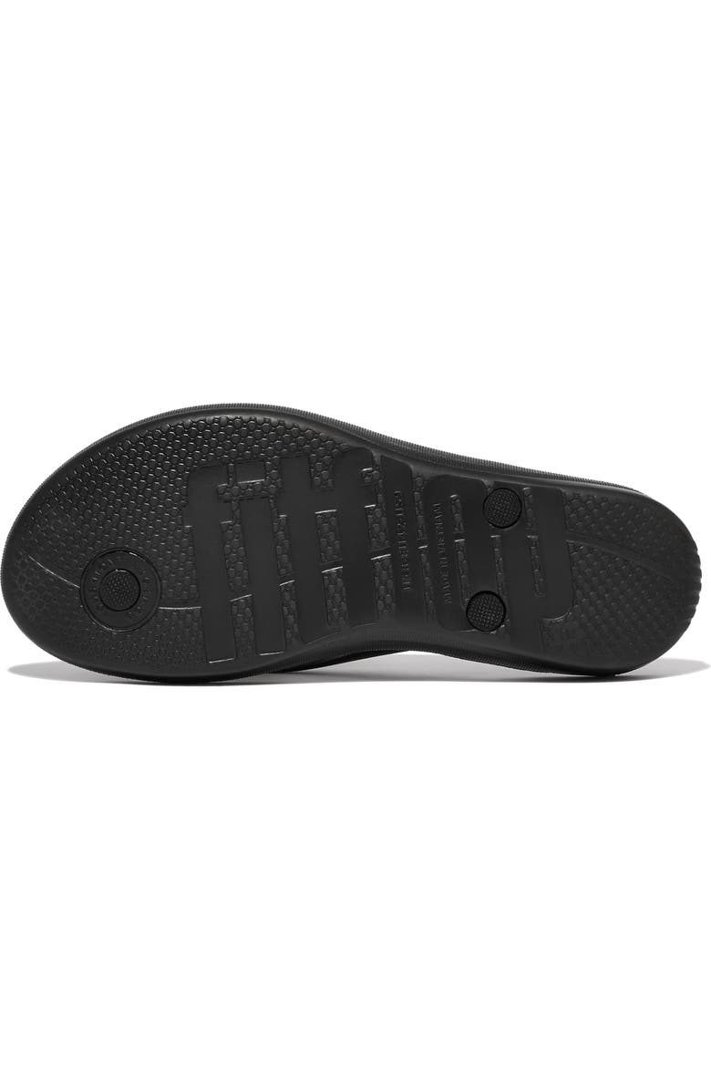 FitFlop Iqushion ergonomic flip-flops, Alternate, color, Black