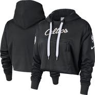 Nike Women's Nike Black Boston Celtics 2022/23 City Edition Courtside Pullover Hoodie