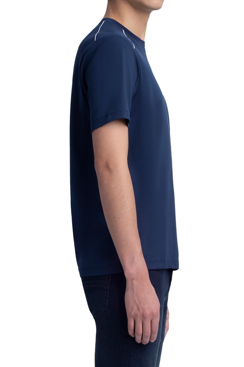 Crewneck T-Shirt, Alternate, color, NAVY