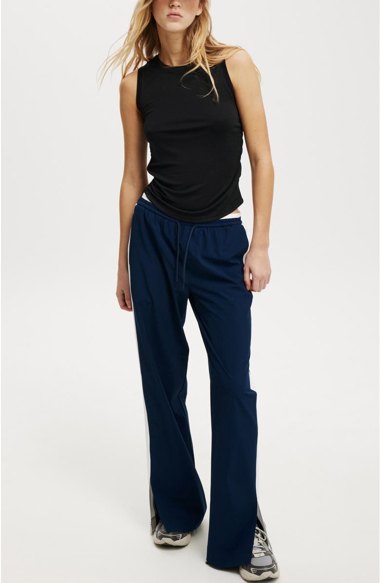 COTTON ON BODY Soft Ruched Side Tank, Alternate, color, Black