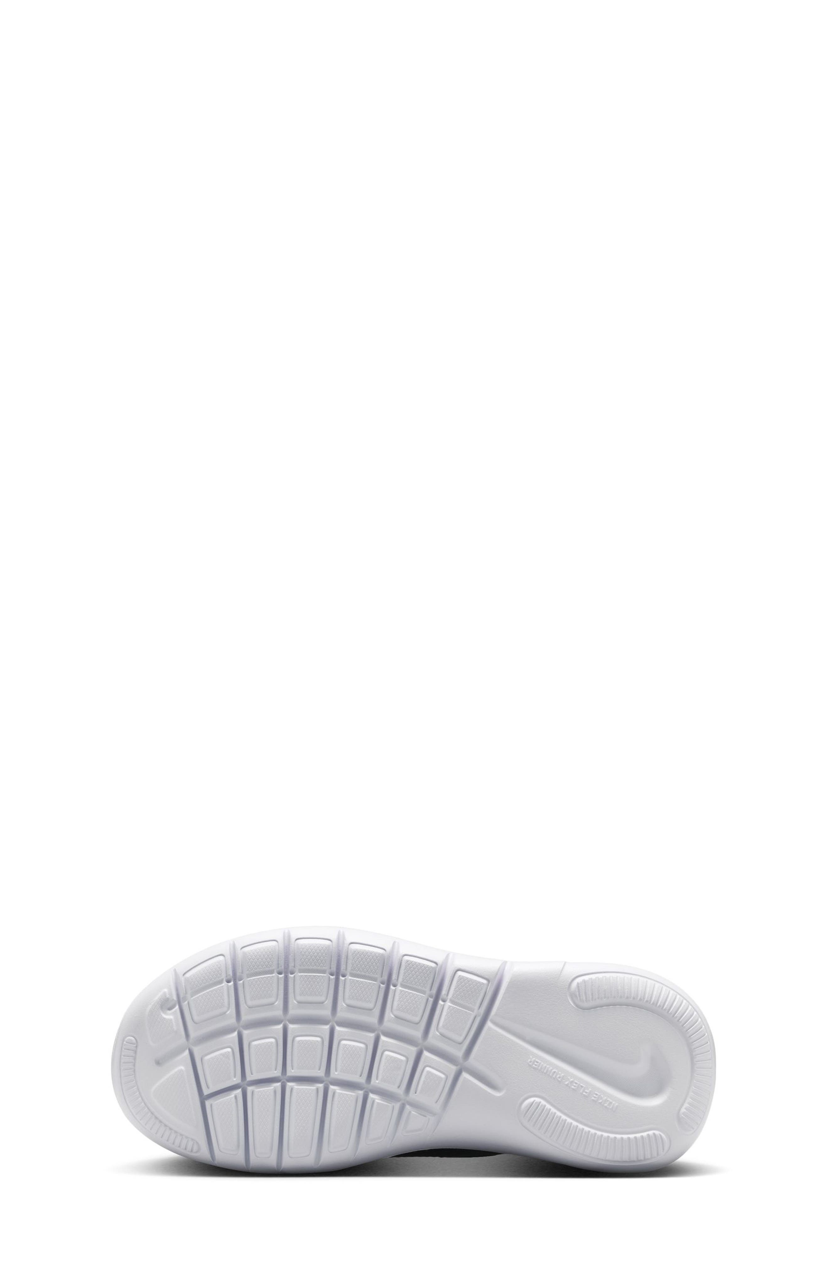 Kids' Flex Runner 4 Sneaker, Alternate, color, GREY/ ORANGE/ BLACK/ WHITE