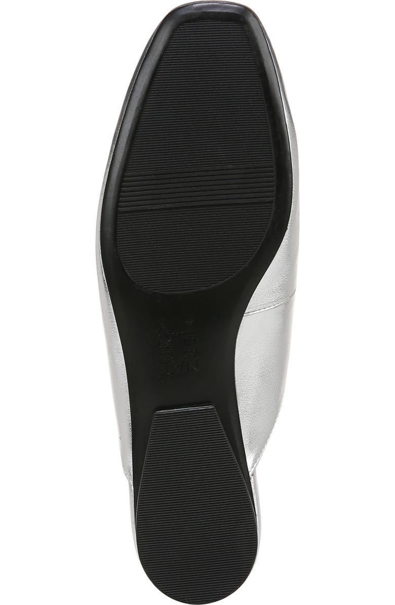 Naturalizer Apple Mary Jane Mule, Alternate, color, Metallic Silver
