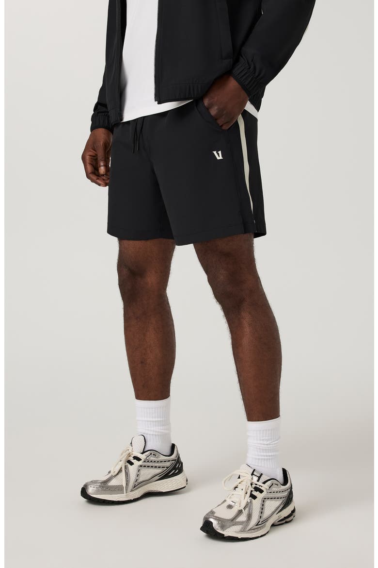 Crosscourt Pro Performance Shorts, Alternate, color, BLACK