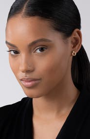 LAGOS Meridian 18K Gold Circle Stud Earrings
