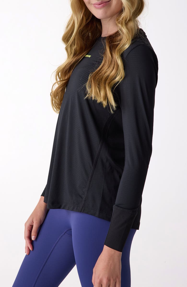 Centerline Athletics AirLite Women's Long Sleeve, Alternate, color, Black