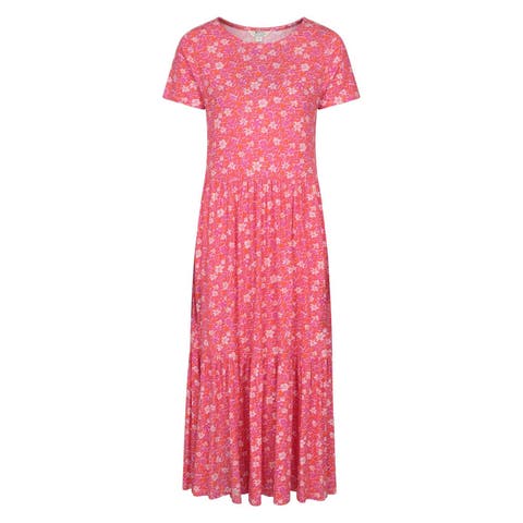 Sardinia Floral Tiered Dress