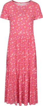 Mountain Warehouse Sardinia Floral Tiered Dress