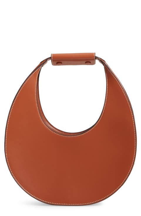 Leather Moon Bag
