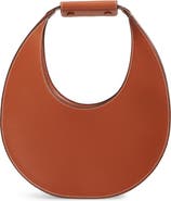 STAUD Leather Moon Bag