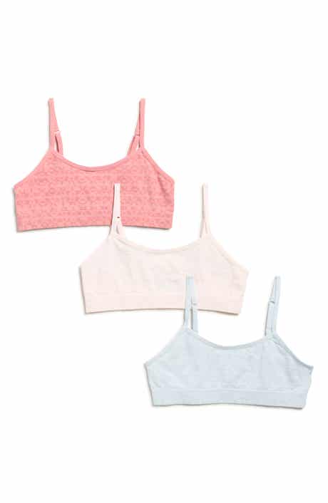 Kids' 3-Pack Seamless Bralettes